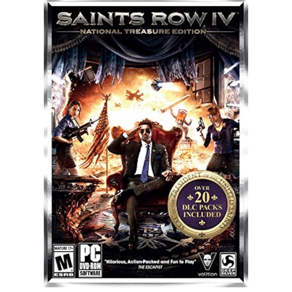 NWOT Saints Row IV: National Treasure Ed. -PC -Action/Adventure Game